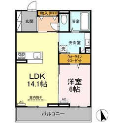 ヴェルチュ南庄町の物件間取画像